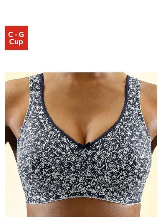 Рельефный бюстгальтер Große Größen