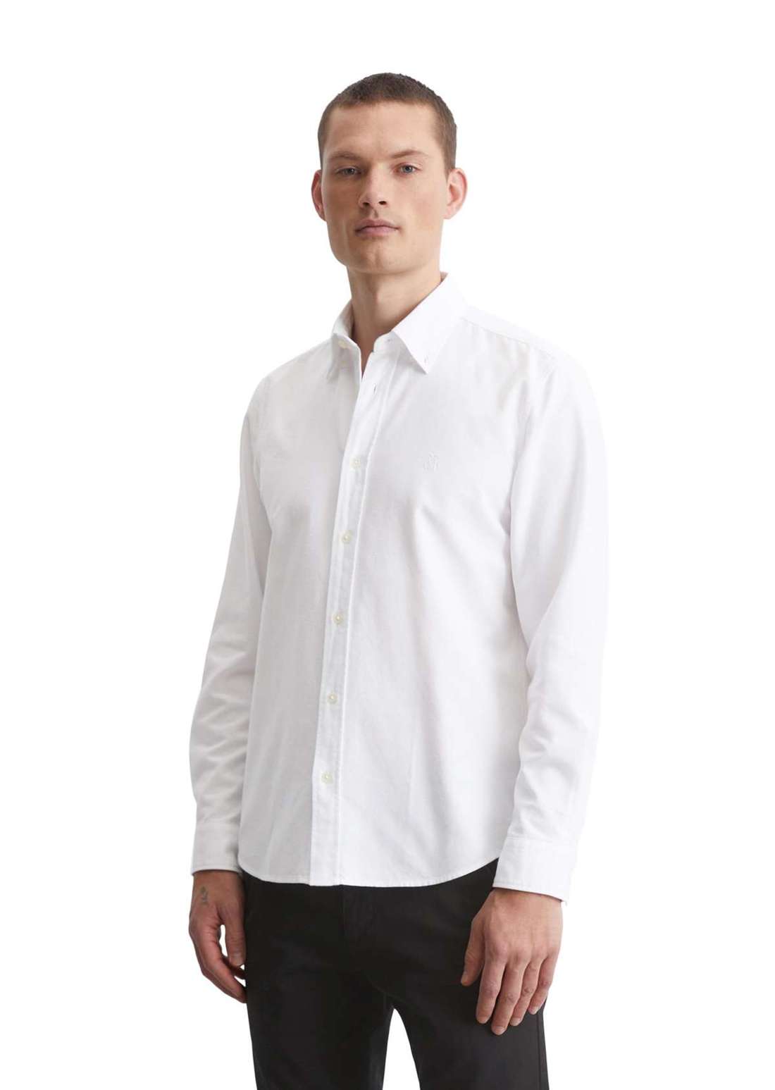 Рубашка с длинным рукавом aus Bio-Baumwoll-Oxford