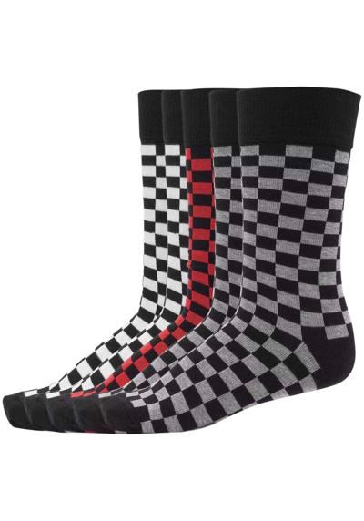 Базовые носки Urban Classics Accessoires Check Socks 5-Pack