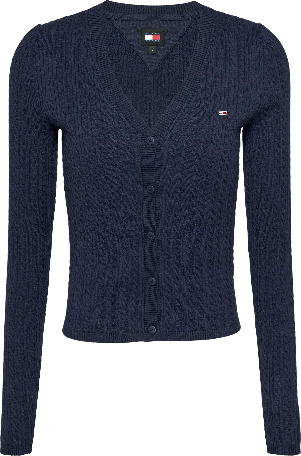 Кардиган косой вязки TJW CABLE ESSENTIAL CARDIGAN
