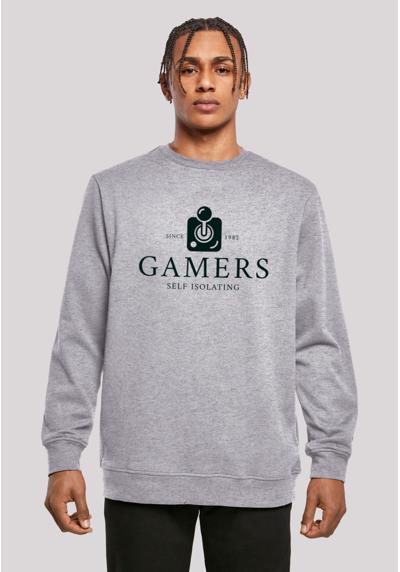 Толстовка с капюшоном Retro Gaming Gamers Self Isolating