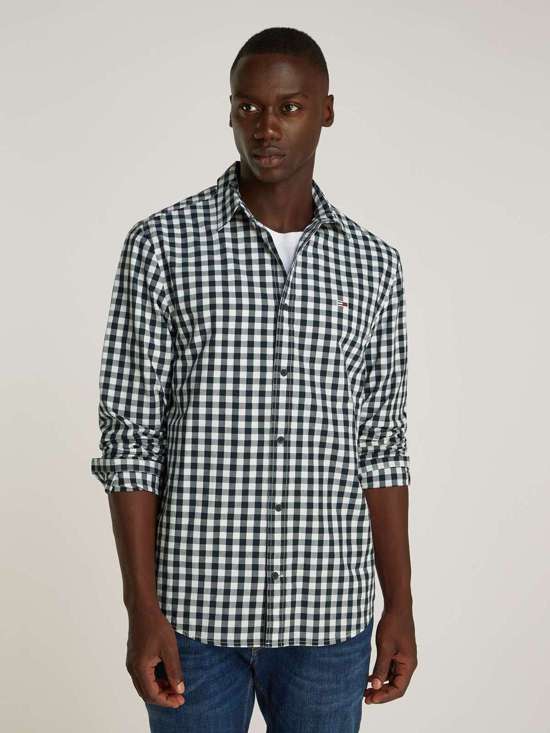 Рубашка в клетку TJM REG POPLIN CHECK SHIRT