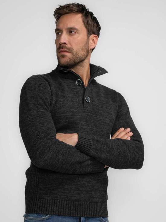 Тройер Men Knitwear Collar