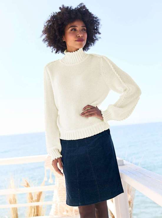 Свитер с высоким воротником Pullover