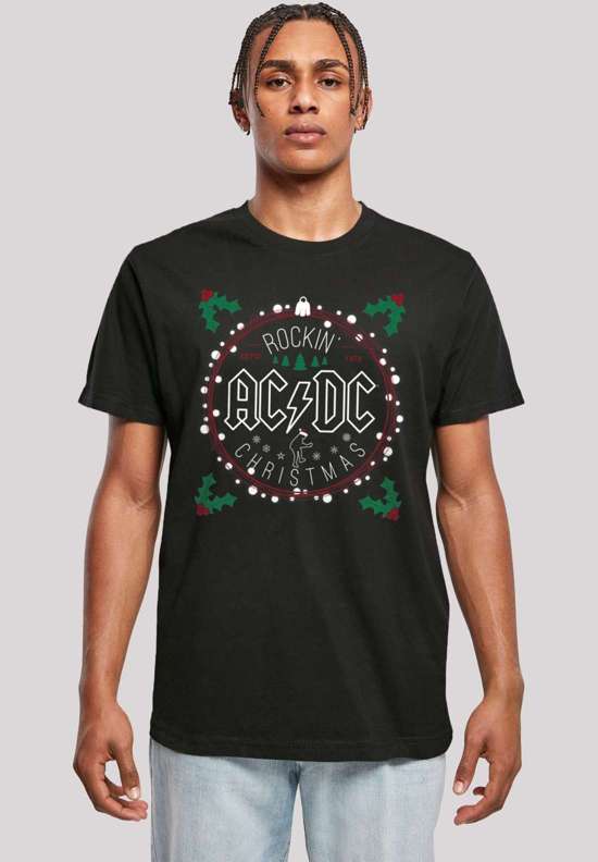 футболка ACDC Christmas Weihnachten