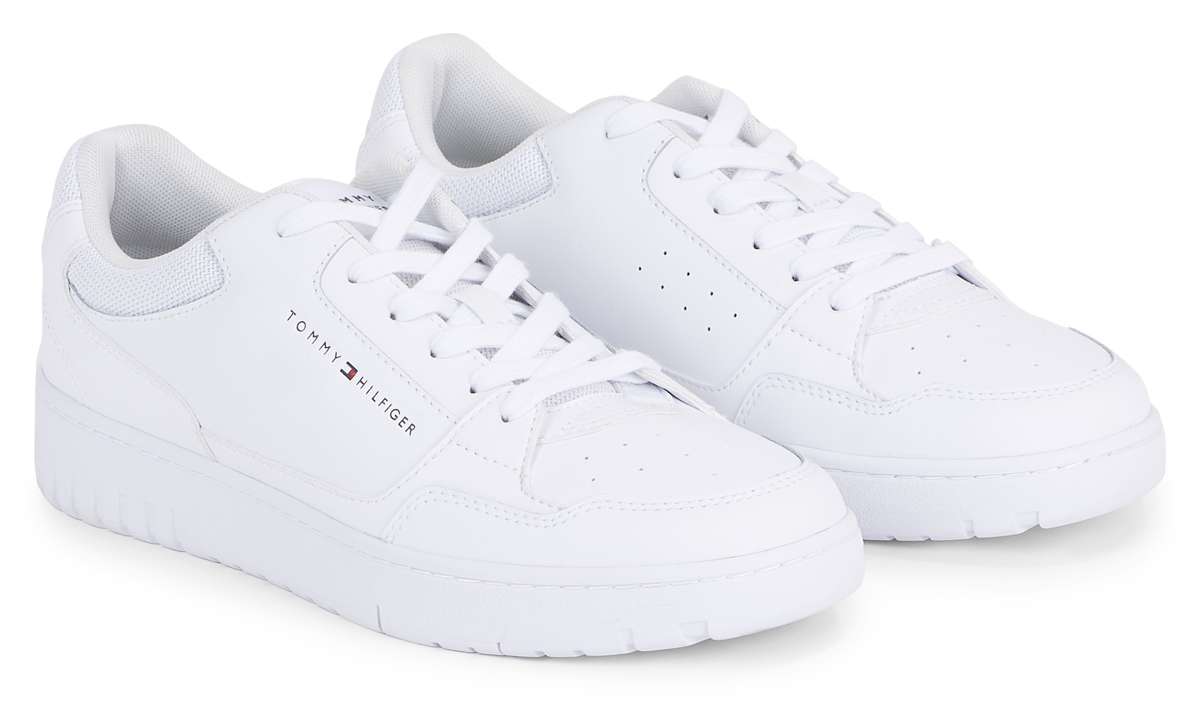 Кроссовки с уплотненным краем голенища TH BASKET CORE LEATHER ESS