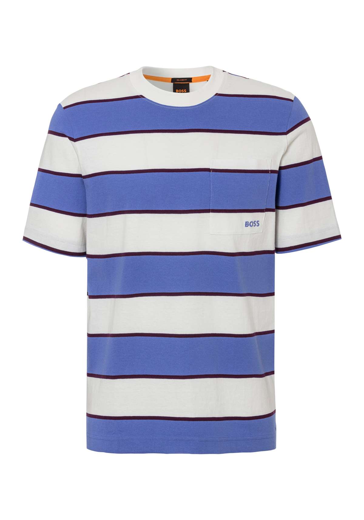 Футболка с узором в широкую полоску Te_stripes