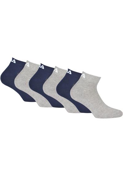 Короткие носки (6 пар) с ребристыми манжетами.