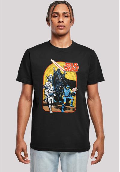 футболка Star Wars Vintage Comic Scene