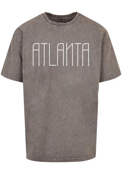 футболка Herren Atlanta X Acid Washed Heavy Oversize Tee