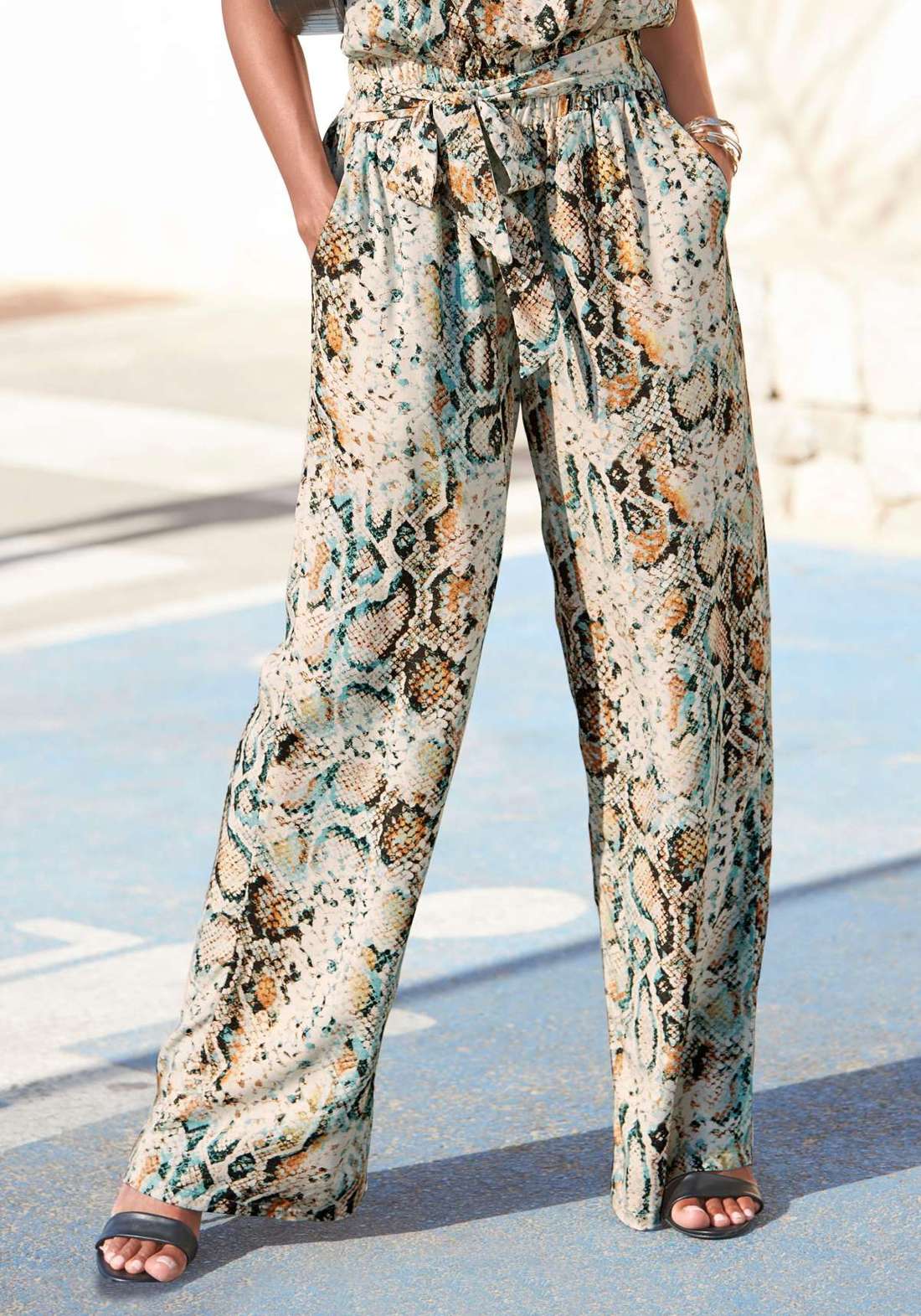 брюки палаццо