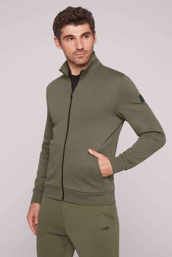 Толстовка с карманами на молнии