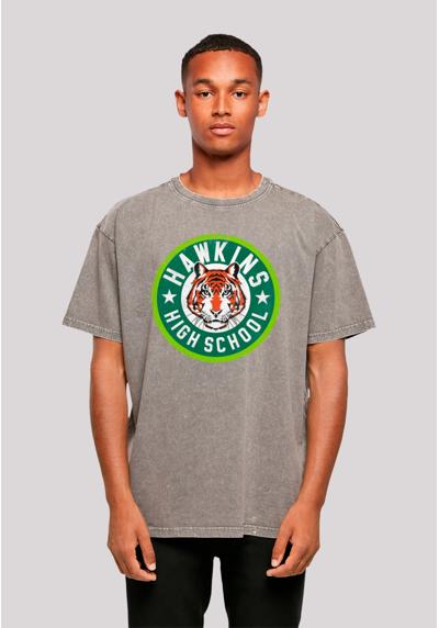 футболка Stranger Things Hawkins Tiger Circle
