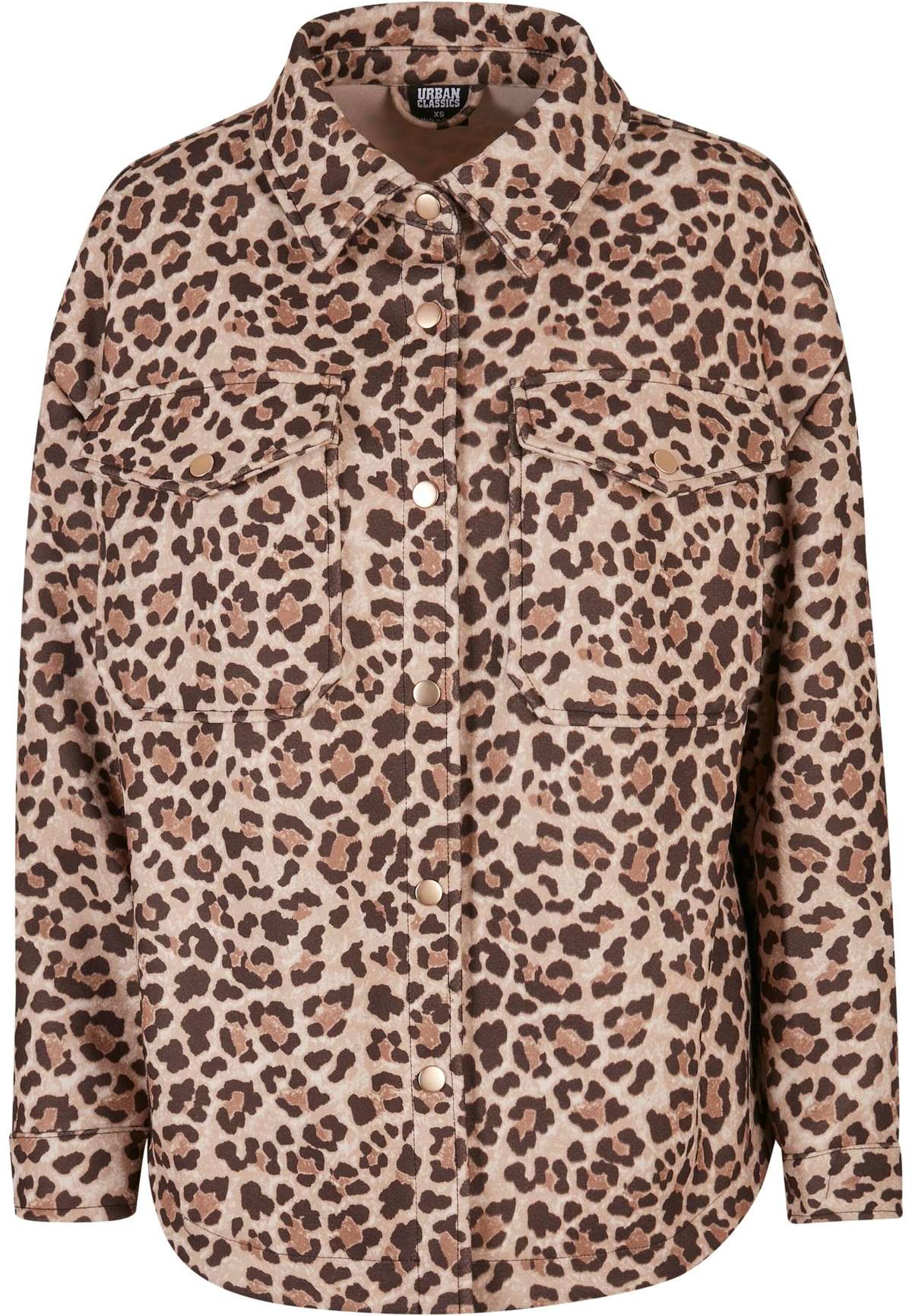 Всепогодная куртка Urban Classics Damen Ladies AOP Overshirt