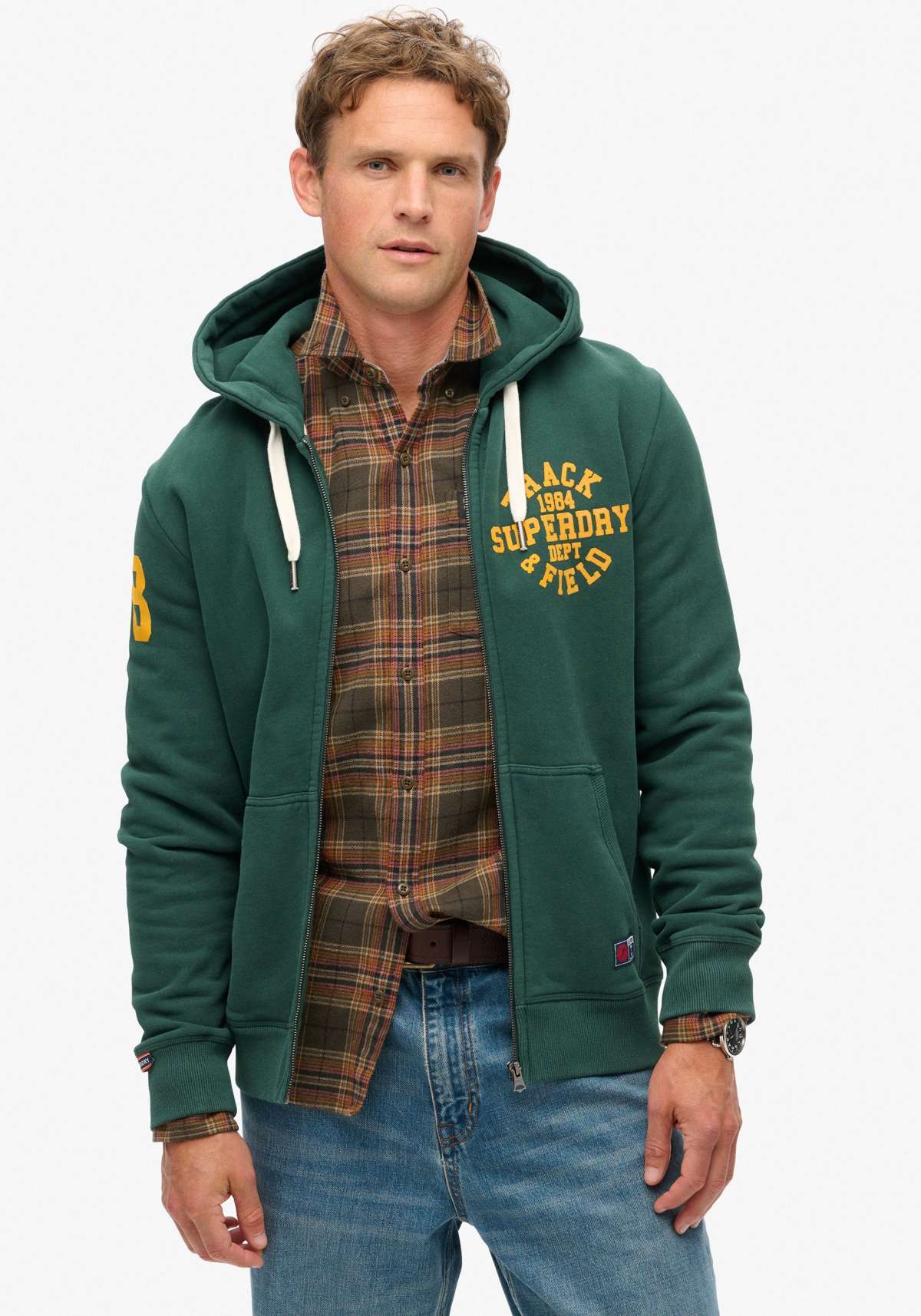 Толстовка с капюшоном TRACK & FIELD GRAPHIC ZIPHOOD