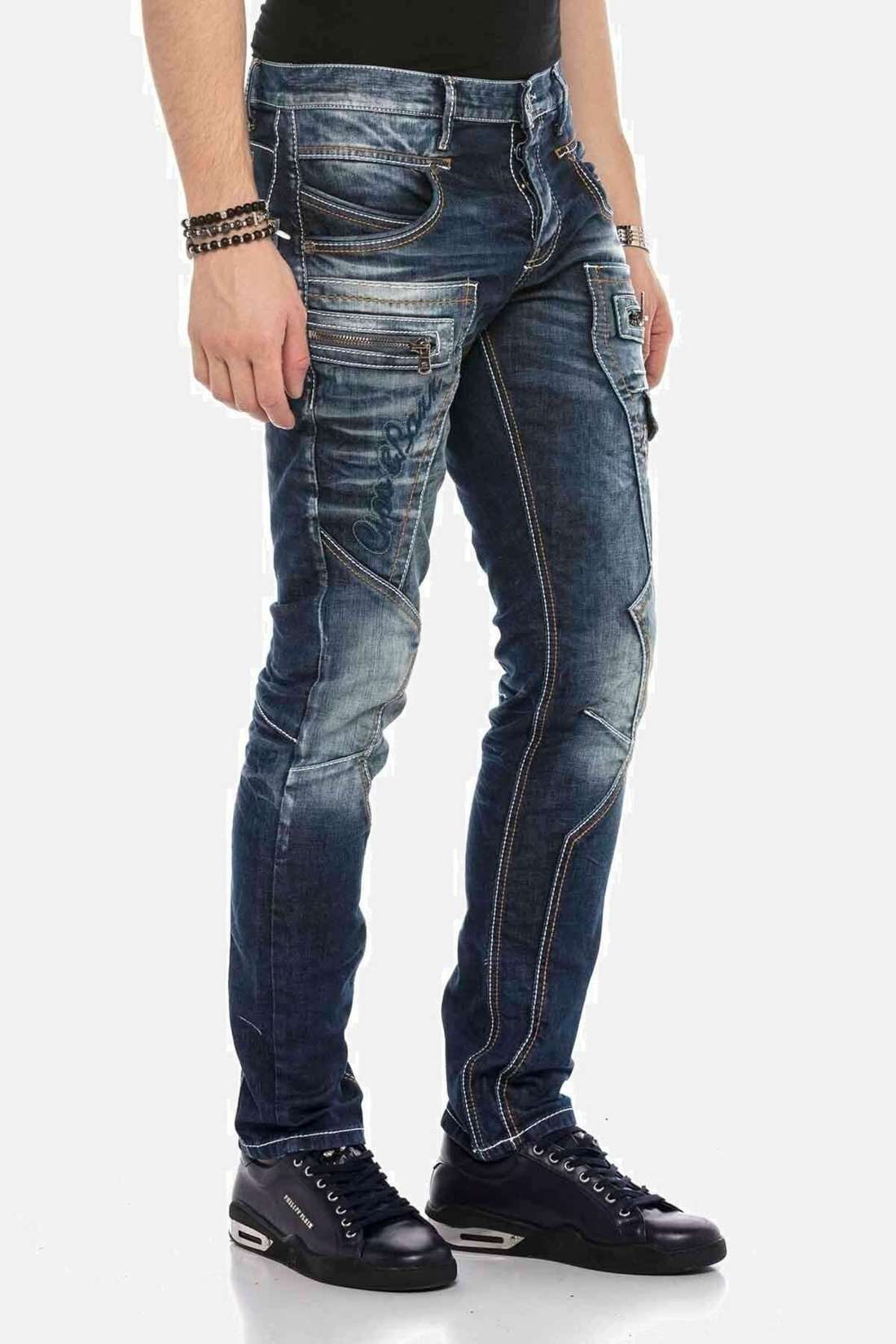 Джинсы обычного кроя DENIM