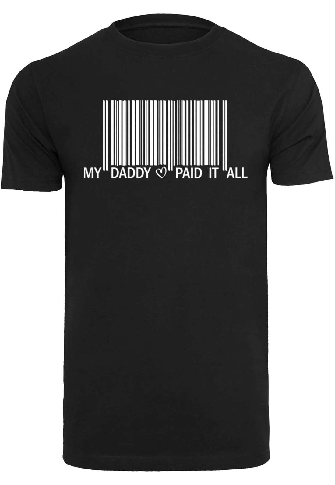 футболка Herren Dad Pay Barcode T-Shirt Round Neck
