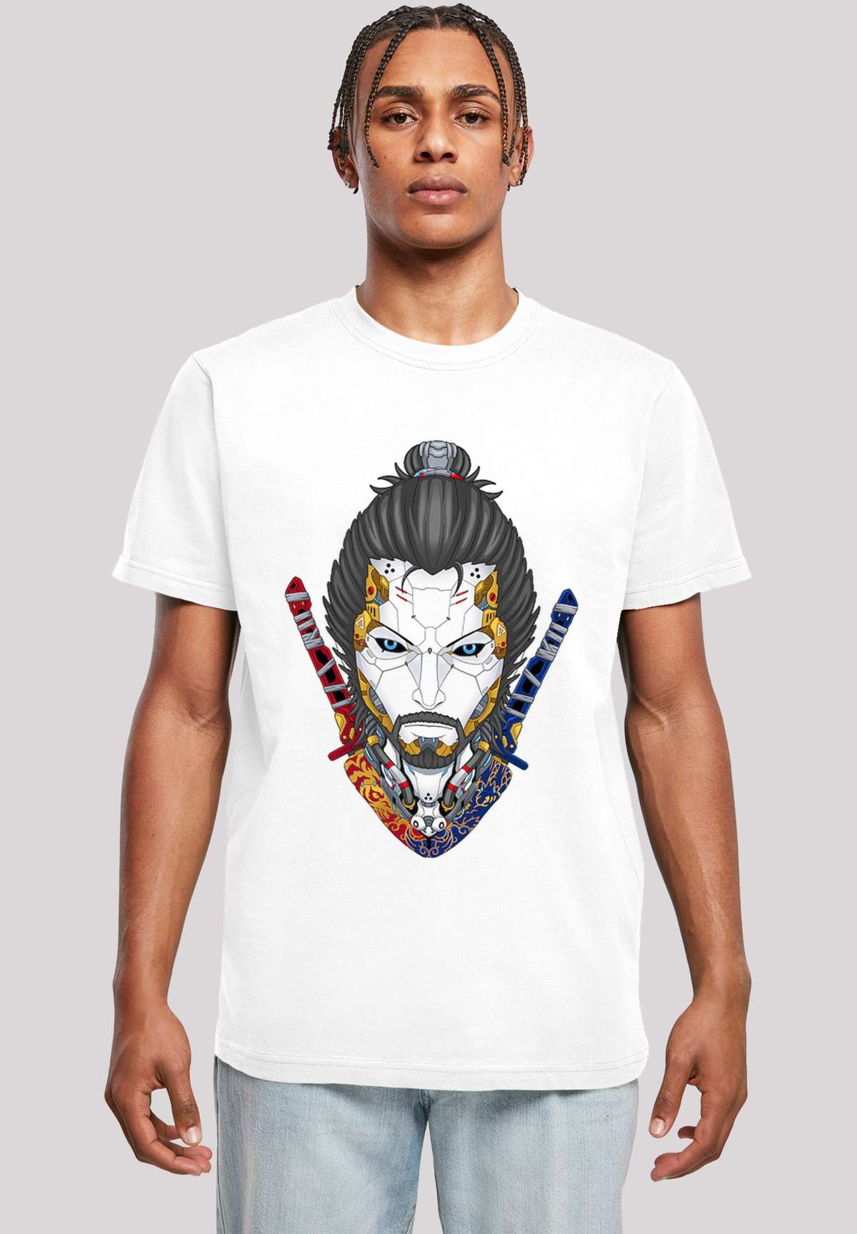 футболка Cyberpunk Samurai