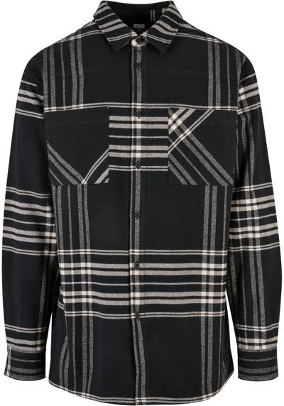 Рубашка с длинным рукавом Urban Classics Herren Long Oversized Checked Summit Shirt