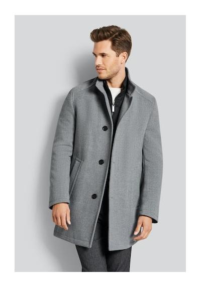 Длинное пальто с внутренней курткой