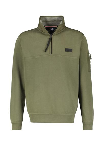 толстовка LERROS Troyer in weicher Sweatqualitat