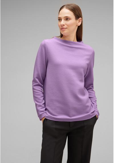 Рубашка с длинным рукавом Feines Langarmshirt LTD QR fine structure turtle neck