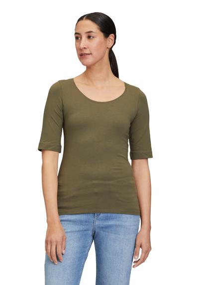 Рубашка с коротким рукавом Basic Shirt mit Rundhalsausschnitt