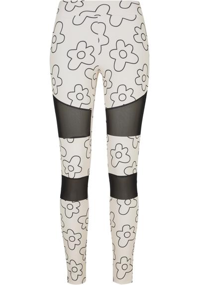 леггинсы Urban Classics Damen Ladies Tech Mesh AOP Leggings