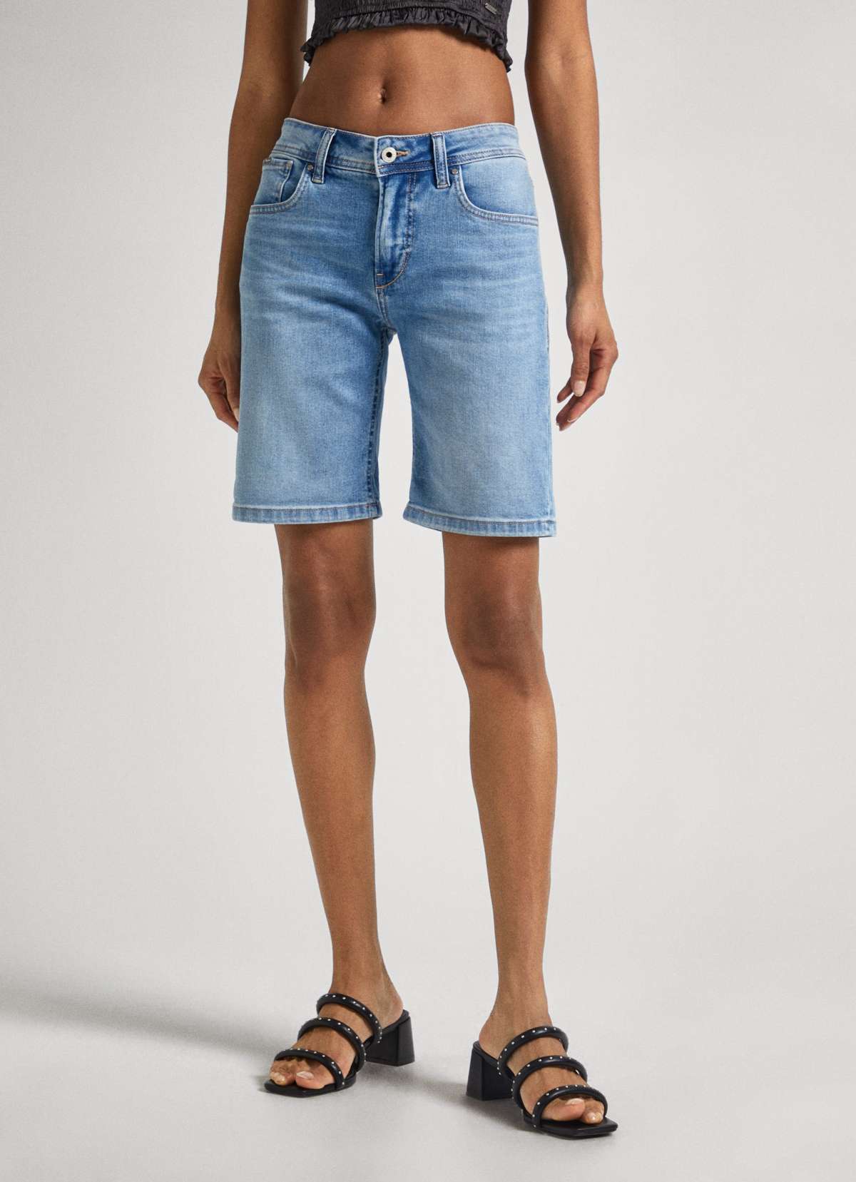 Джинсы узкого кроя Shorts SLIM SHORT MW