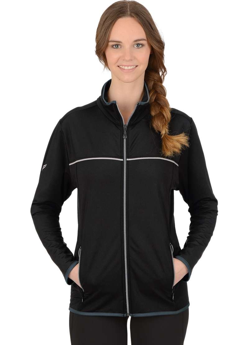 Тренировочная куртка TRIGEMA Praktische Sportjacke aus Microfaser