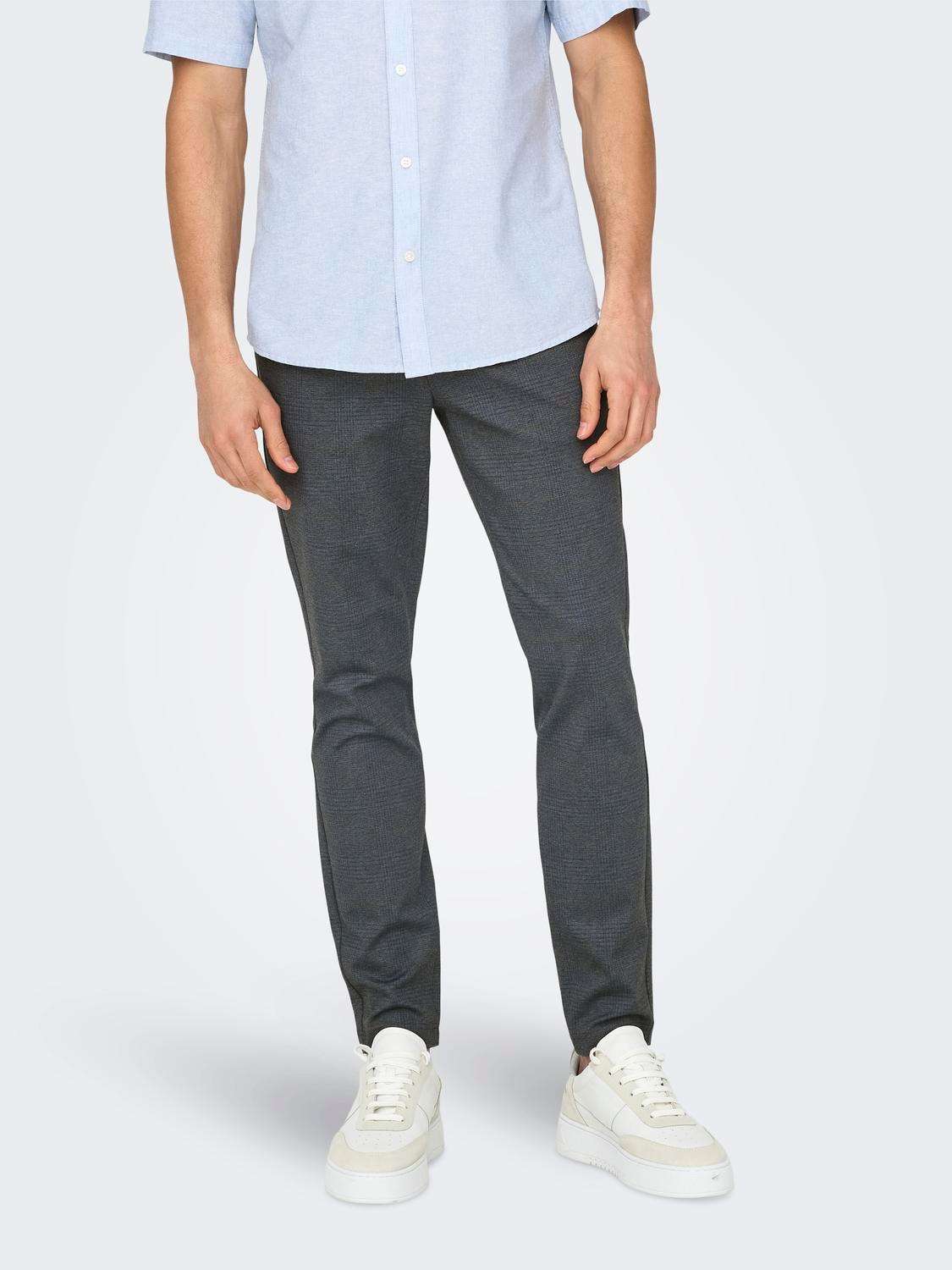 Чинос ONSMARK SLIM CHECK 020920 PANT NOOS