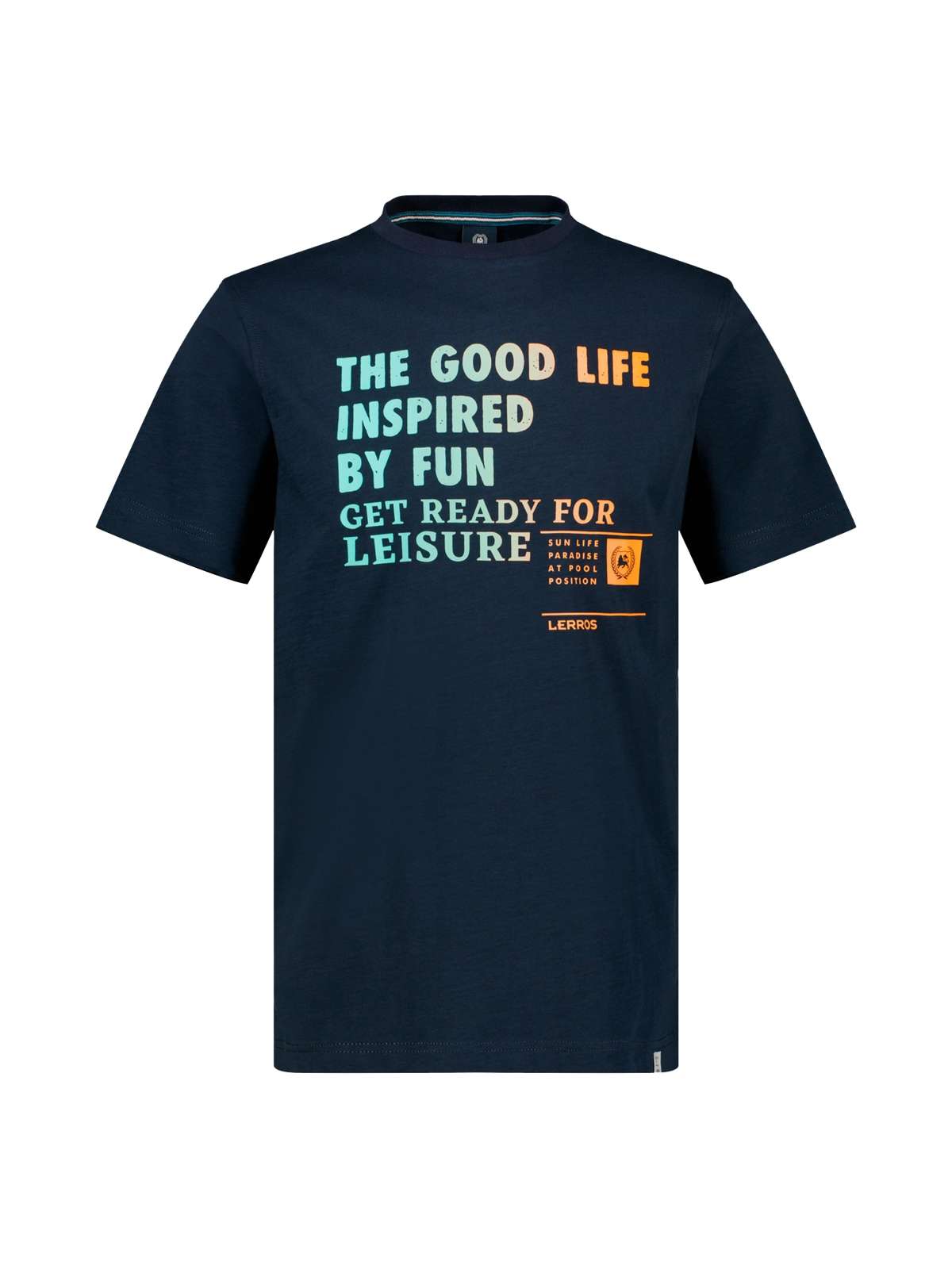футболка LERROS Herren T-Shirt mit Frontprint