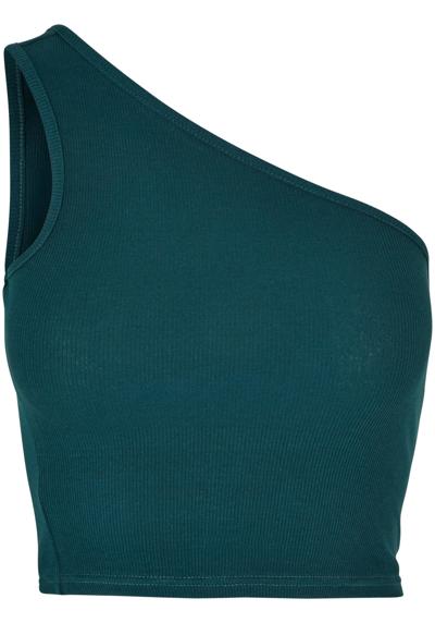 Мышечная рубашка Urban Classics Damen Ladies Cropped Asymmetric Top
