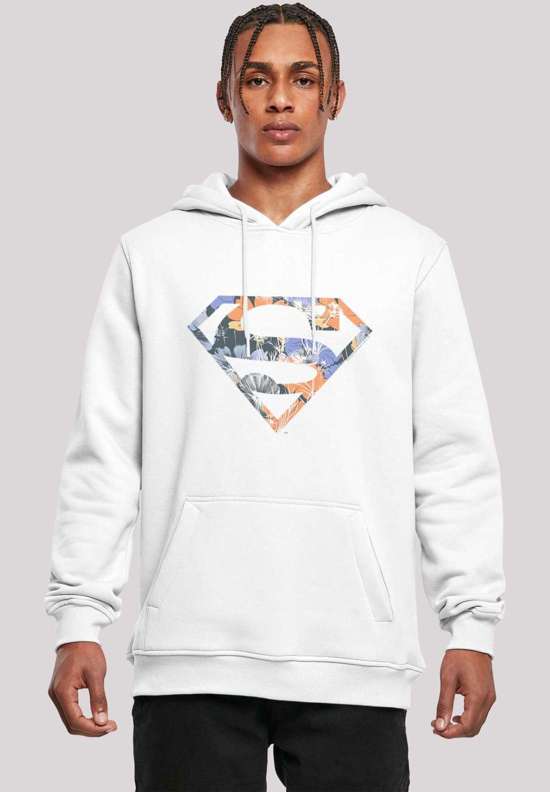 толстовка Hoodie DC Comics Superman Floral Logo Superheld