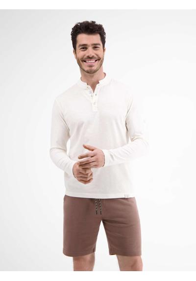 футболка LERROS Longsleeve mit Serafinokragen