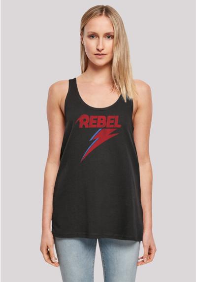 футболка David Bowie Distressed Rebel