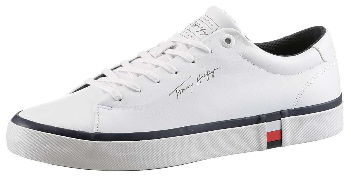 Кроссовки с логотипом-флажком на подошве MODERN VULC CORPORATE LEATHER