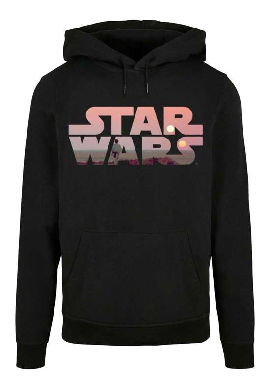 Свитер с круглым вырезом Herren Star Wars Tatooine Logo with Basic Hoody