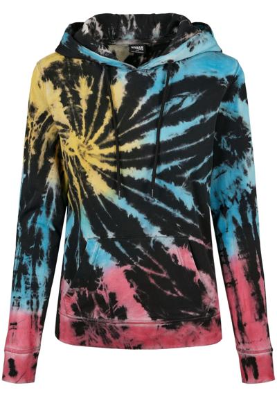 Толстовка с капюшоном Urban Classics Damen Ladies Tie Dye Hoody