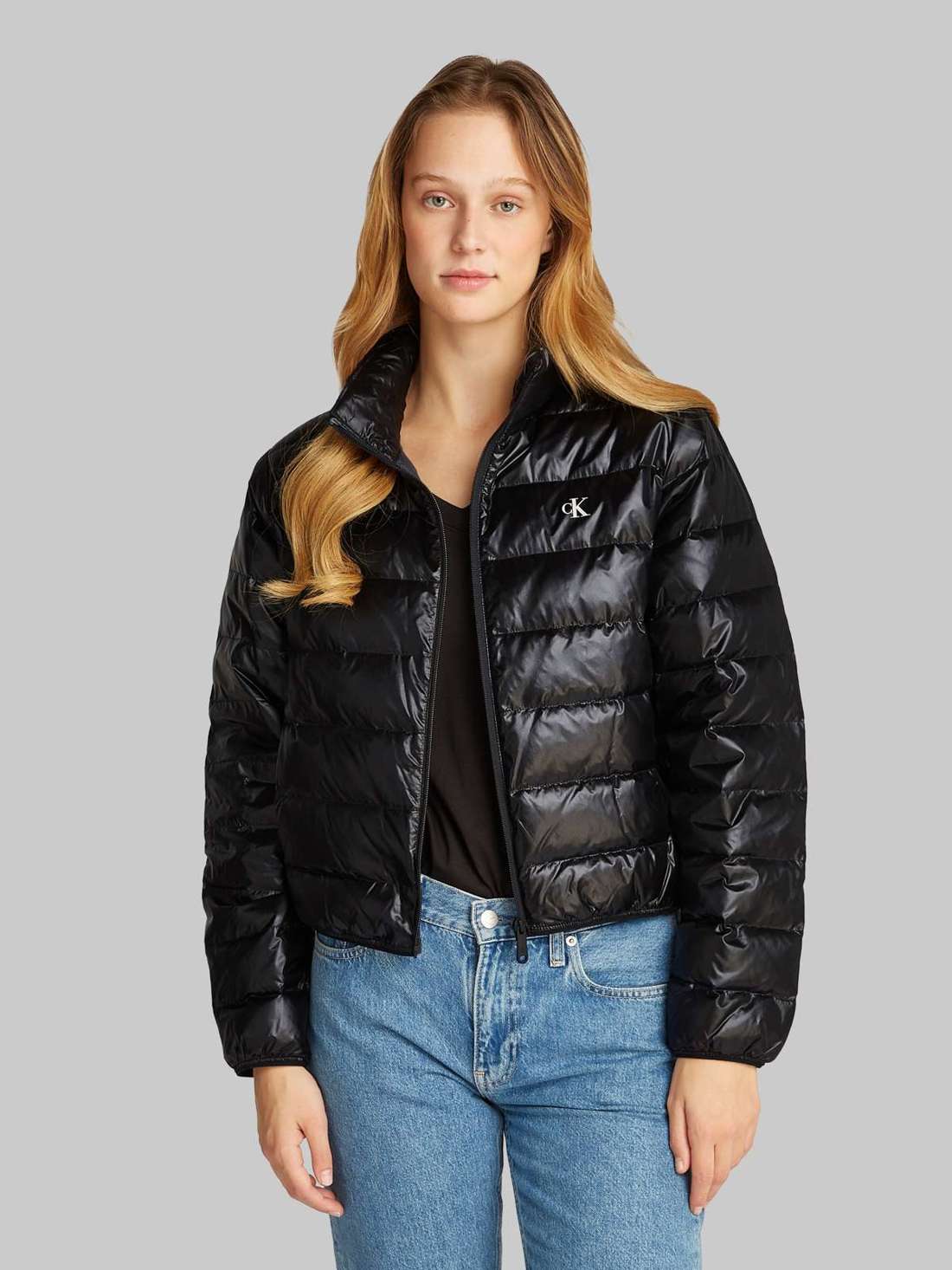 Стеганая куртка с логотипом UL DOWN SHINE PUFFER