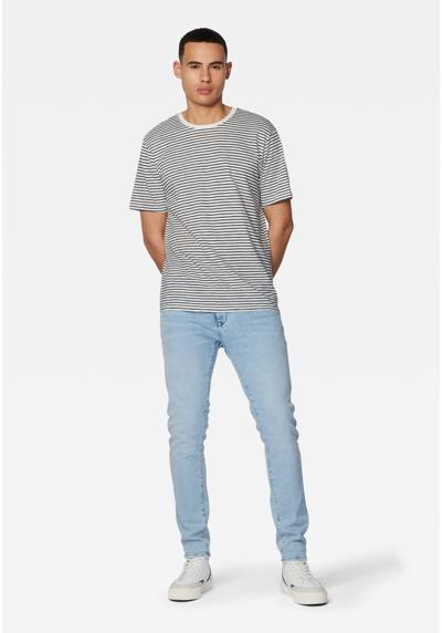 рубашка с круглым вырезом STRIPE TEE