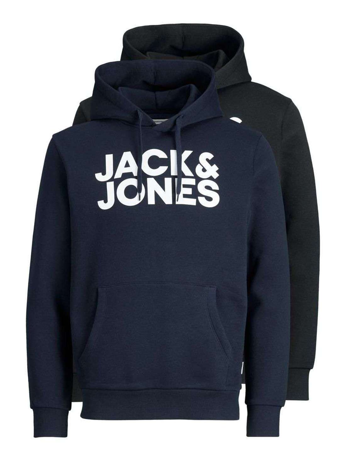 Толстовка с капюшоном JJECORP LOGO SWEAT HOOD 2PK MP NOOS