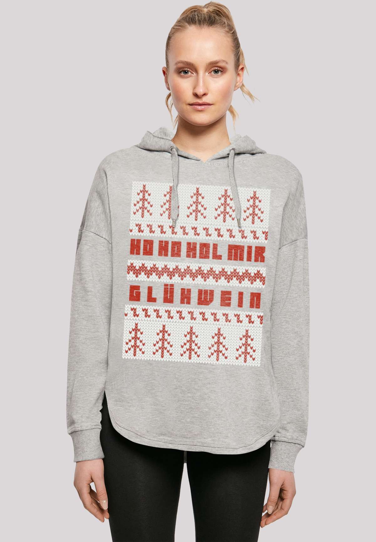 Толстовка с капюшоном Ho Ho Hol mir Gluhwein Weihnachten