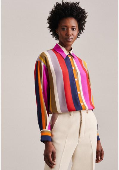 Блузка-рубашка с модными блестящими манжетами ANISTON, артикул 6565943574  купить в магазине одежды LeCatalog.RU с доставкой по