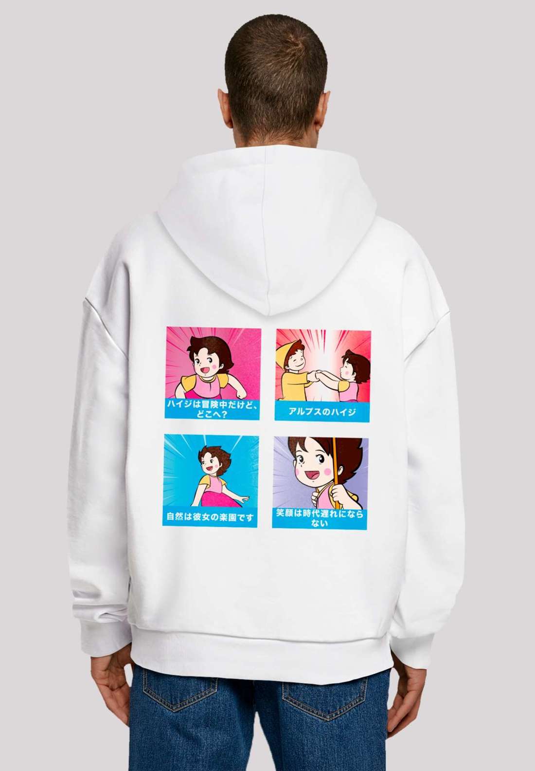 Толстовка с капюшоном Heidi Logo Heroes of Childhood