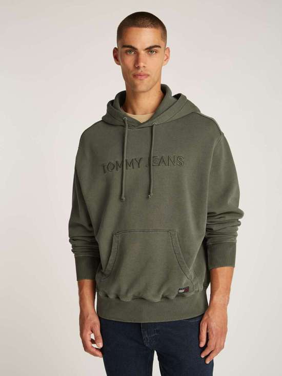 Толстовка с большой вышивкой логотипа TJM RLX TJ LABEL HOODIE