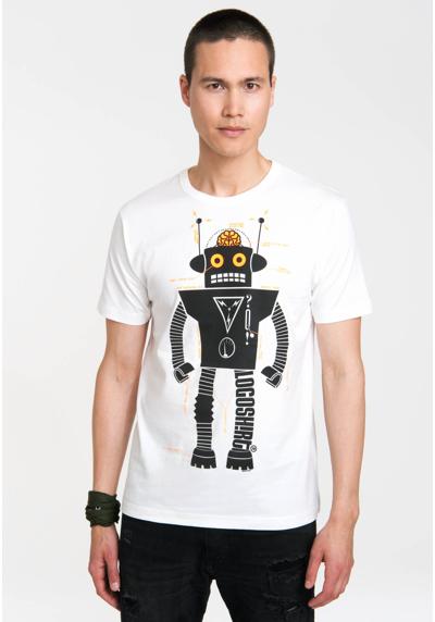 Футболка с принтом робота Roboter  Logo