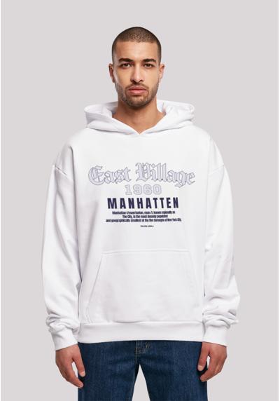 Толстовка с капюшоном East Village Manhatten OVERSIZE HOODIE
