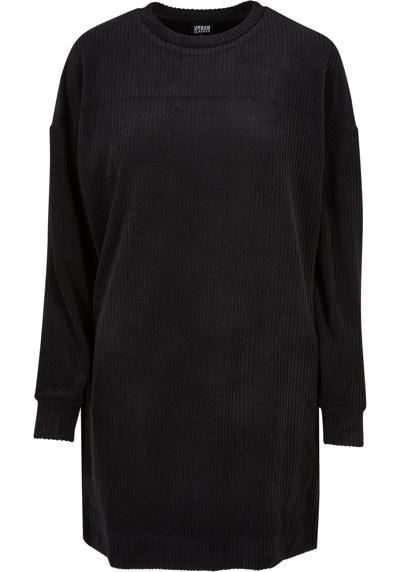 Платье-рубашка Urban Classics Damen Ladies Velvet Rib Crew Dress