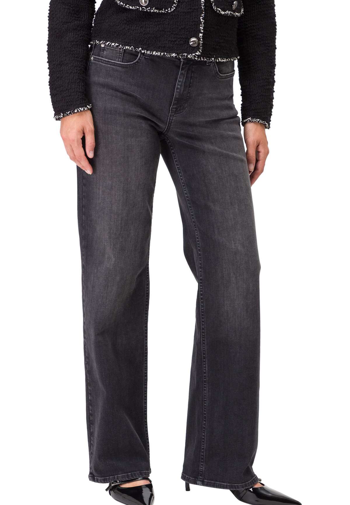Джинсы узкого кроя zero Jeans Wide Leg Style WITNEY 32 Inch